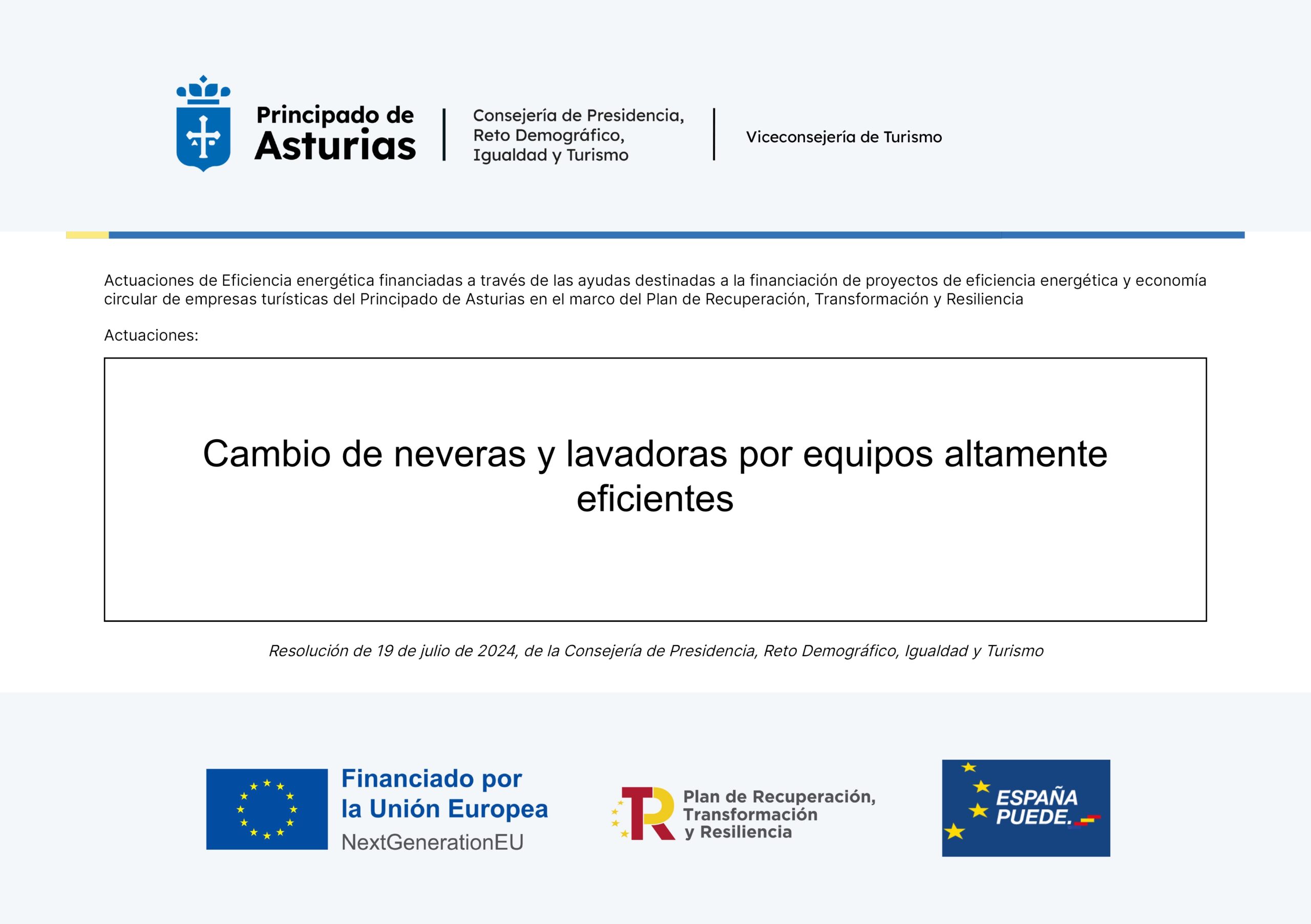 Detalle subvención
